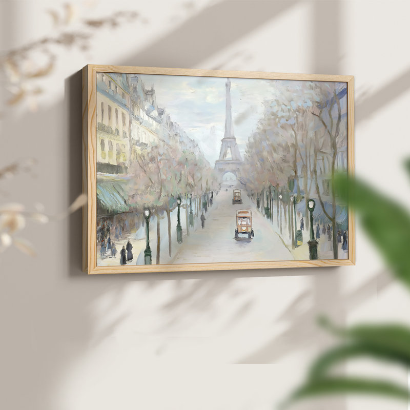 Paysage, série XLVII, reproduction encadrée, H 8 po x l 10 po, Naturel