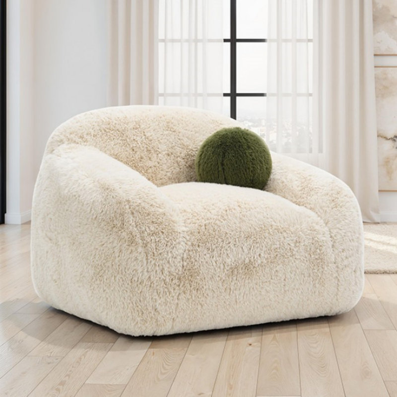 Fauteuil pivotant Amra, Sable