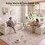 Upholstered 78 " Cotton Sofa-719492262