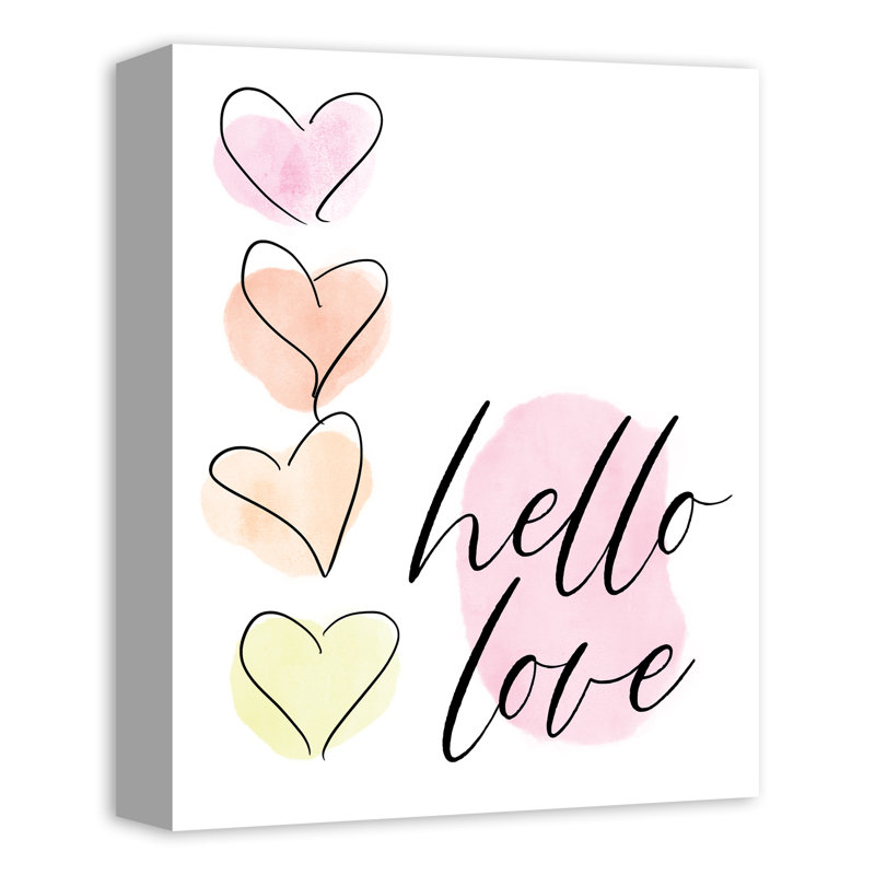 Bruner Valentine's Day Decorative Accent, 14" H x 11" W x 1.25" D