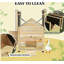 Pet Pet, maison en bois avec toit ouvrable-618618282