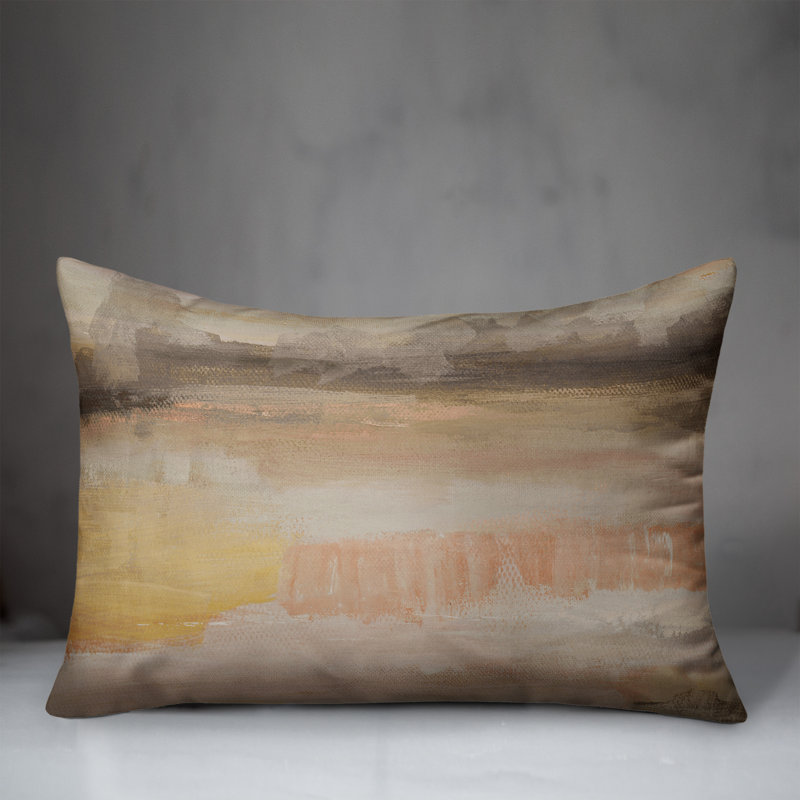  Polyester/Polyester Blend Lumbar Rectangular Indoor Pillow Cover & Insert