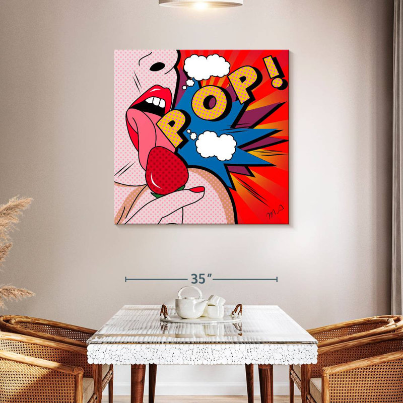 Leisha Pop, 39" H x 39" W