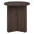 Potbelly Round End Table with Cross Base-1674004727