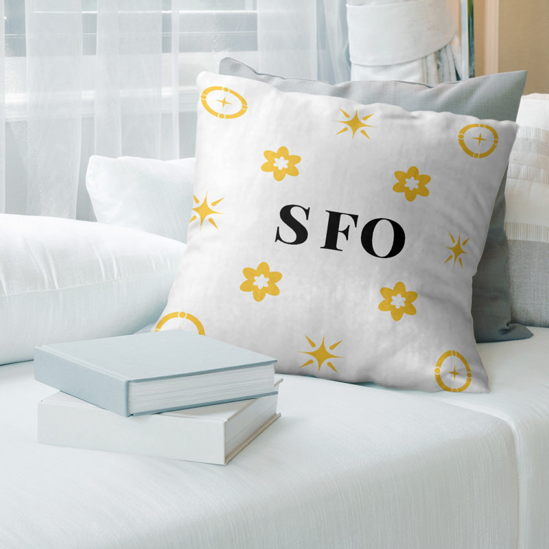 Coussin en coton San Blanciscon San Franciscon