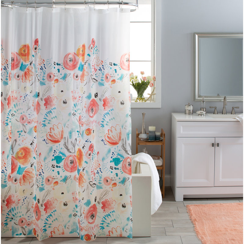 Munsen Floral Shower Curtain