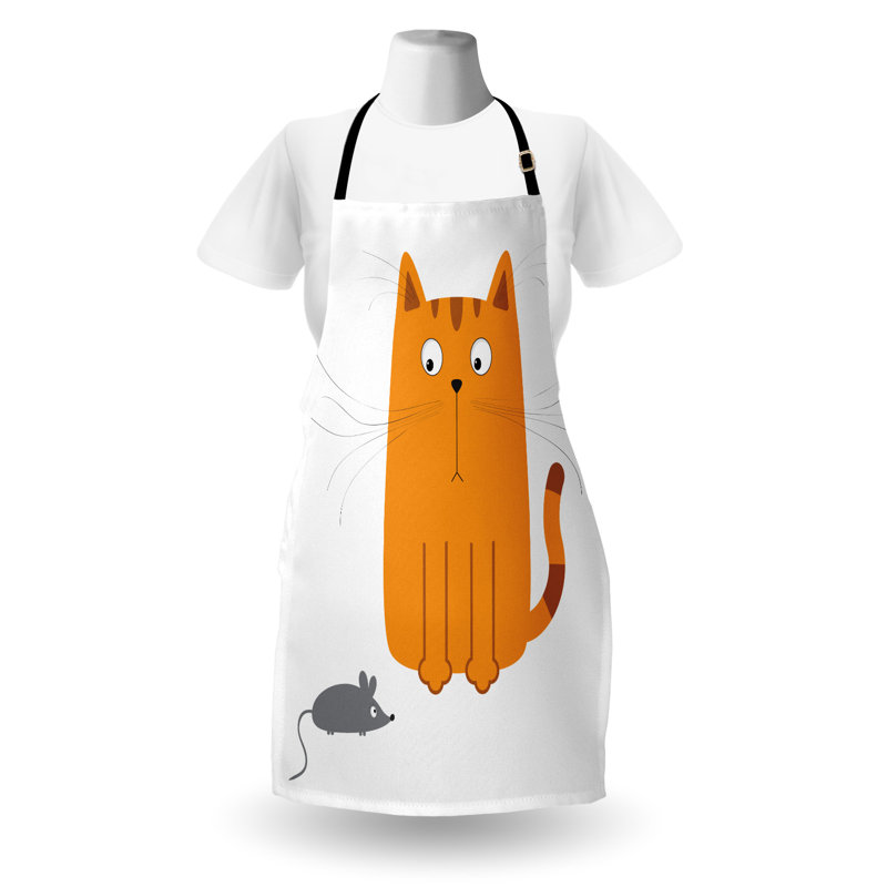 No Pattern Bib Apron
