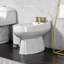 Robinet bidet vertical large à 3 poignées Millennium-74417236