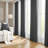 Gradient Sheer Curtains for Room Decor,Chiffon Gradient Semi Voile Rod Pocket Window Drapes,Set of 2-392777726-392777699