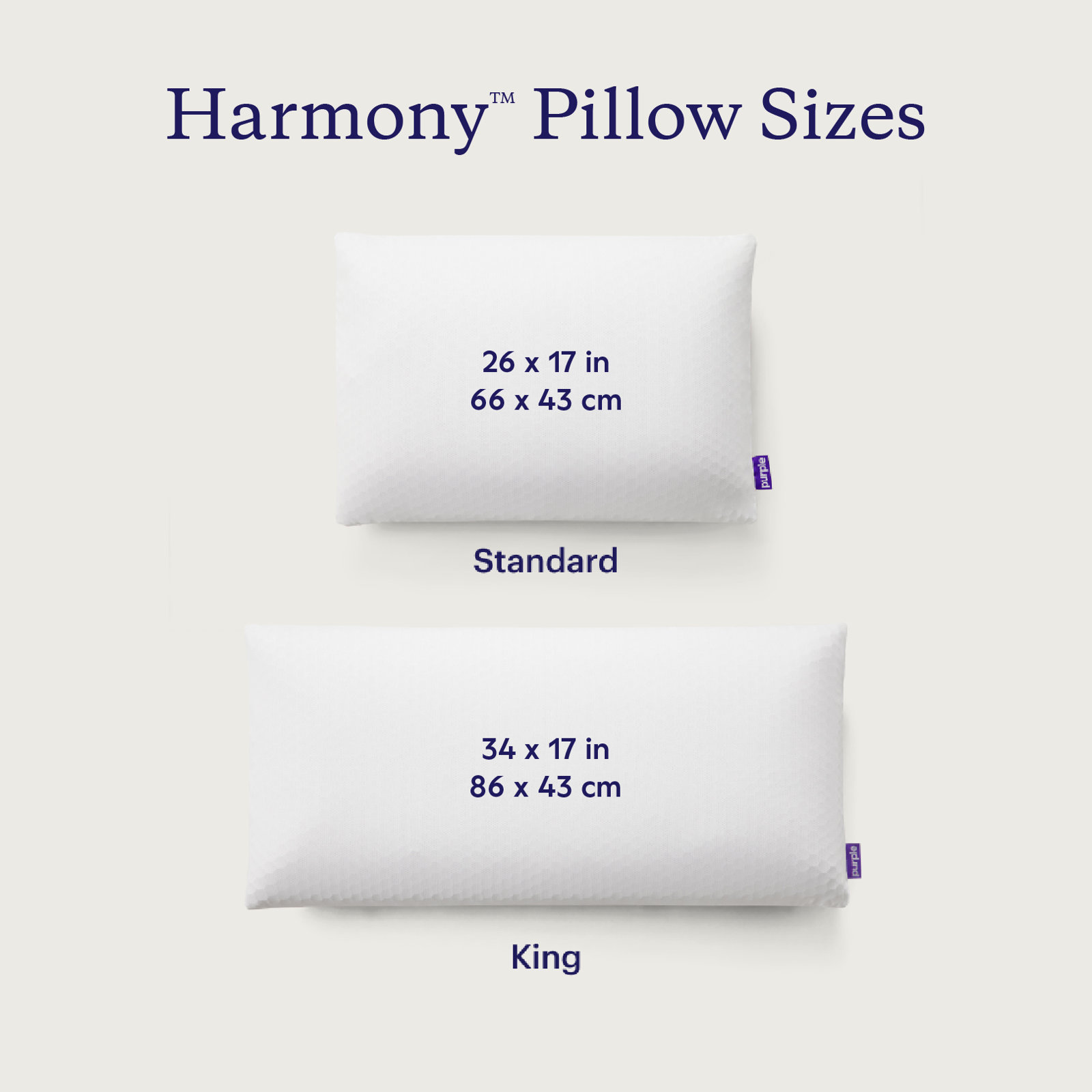 Premium Grid Plush Cooling Pillow, Standard Pillow, Low