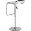 Tabouret de bar rotatif à hauteur ajustable 32,3 po Anyiah-609407912