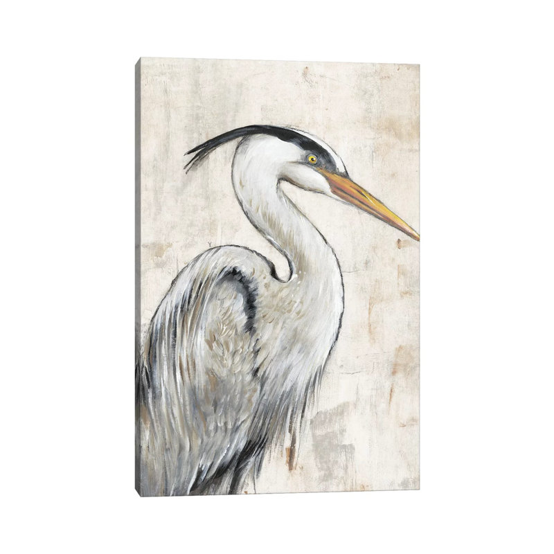 Grey Heron I by Tim OToole - Wrapped Canvas Print, 66.04 cm H x 45.72 cm W