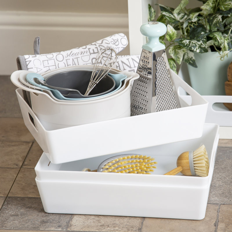Wham Studio Basket 5.01Rectangular, White