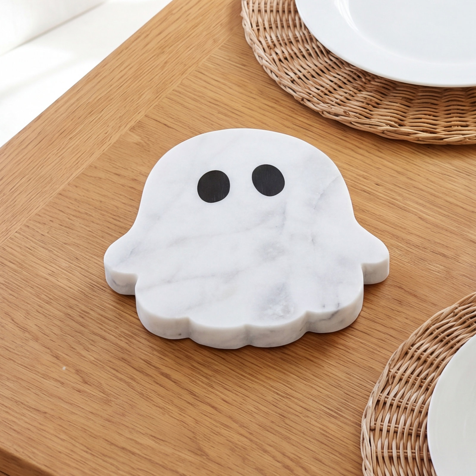 Ghost Marble Cheese Board