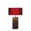 Lampe de table brune 20 po Mercuri-871655196