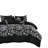 7 Pieces Embroidered Comforter Set Modern Colour Design Bed In A Bag-109025029