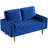Delicat 58.46'' Velvet Loveseat-1475972680