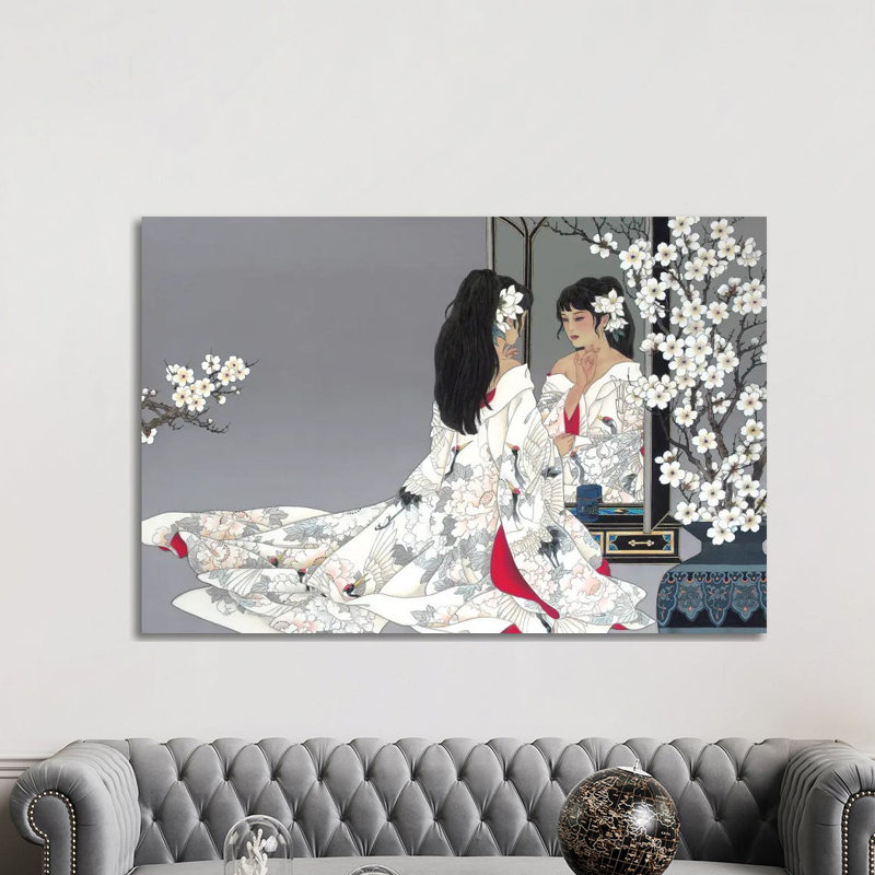 Reflections - Painting on Canvas, 152.5 cm H x 101.5 cm W x 3.175 cm D, Wrapped Canvas