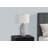 Lighting, 27"H, Table Lamp, Grey Resin, Ivory / Cream Shade, Modern