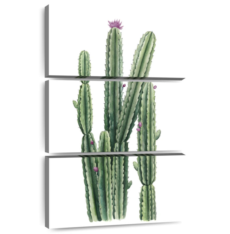 Fleurs du désert II, H 38 po x l 24 po
