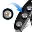 Graven 8-Light Curved Aluminium Black Up & Downlight