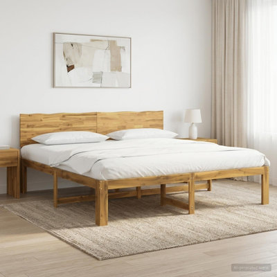 Solid Wood Bed Frame
