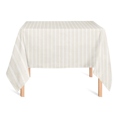 Nappe crème et blanche