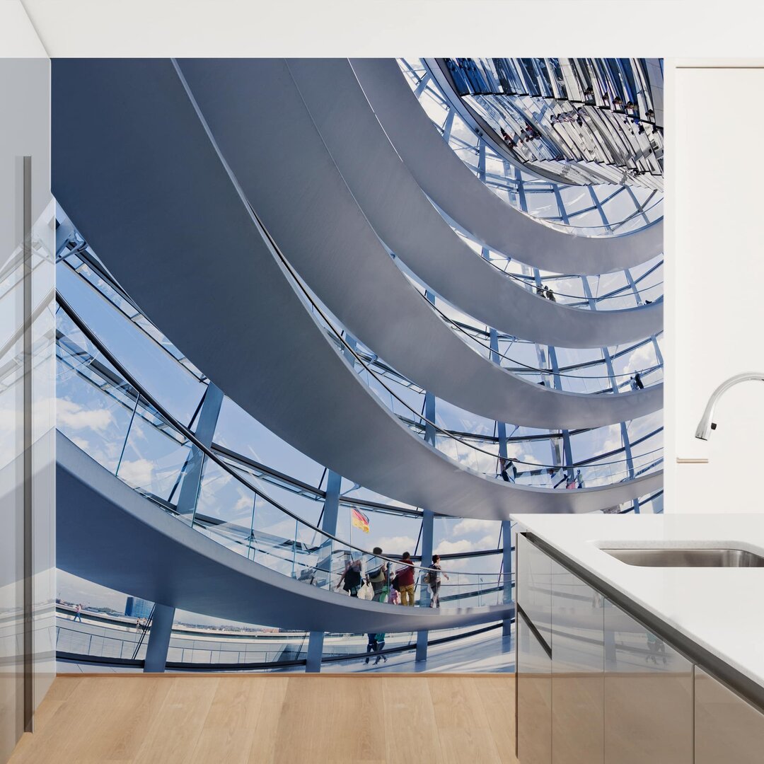 Matt Fototapete Im Berliner Reichstag 1,92 m x 192 cm