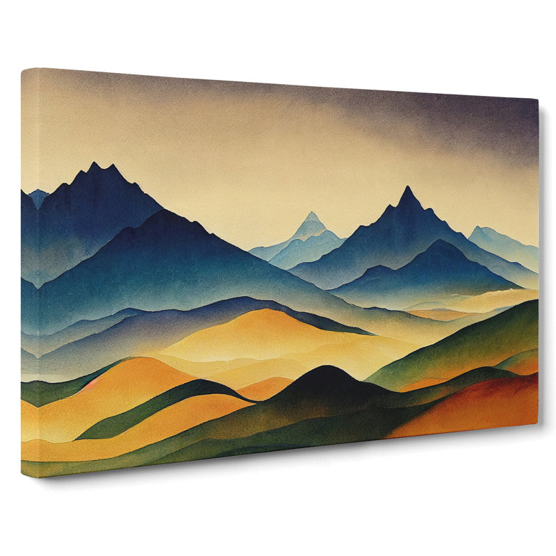 Mountain Vol.2 - Wrapped Canvas, 50cm H x 76cm W x 3cm D