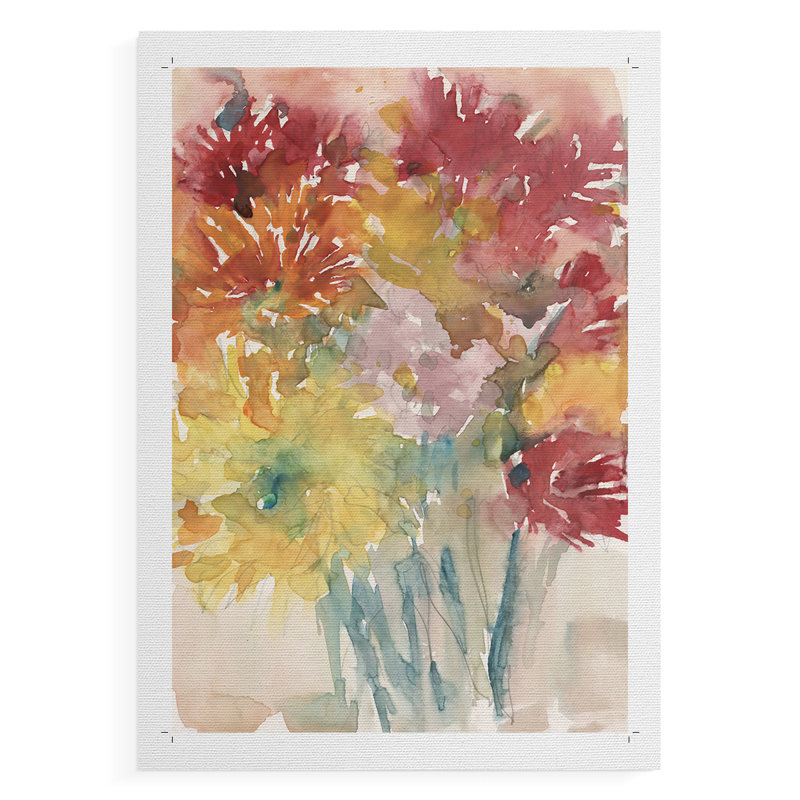 Floral Treats I - Impression sur toile seulement - NON-CADRE, H 27 po x l 18 po