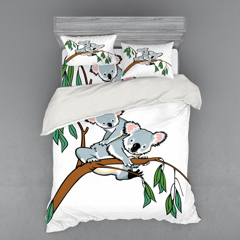 Eclectic Polyester Duvet Cover, Queen Duvet Cover + 3 Additional Pieces