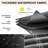 Patio Furniture Covers, Outdoor Furniture Covers Waterproof, Heavy Duty Oxford Patio Table Cover For Outdoor Table, Chair, Sofa, Desk (Black, 108"L X 82"W X 28"H)