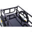 Remorque de cargaison de vélo pliable avec attelage de vélo universel, remorque de chariot de vélo avec roues et réflecteurs de 16 po, grand chariot de rangement de remorque de vélo à chargement