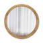 Huldar Glass Flat Wall Mirror