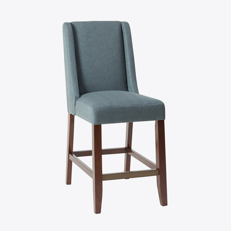 Kenden Brody Wing Counter Stool, Blue