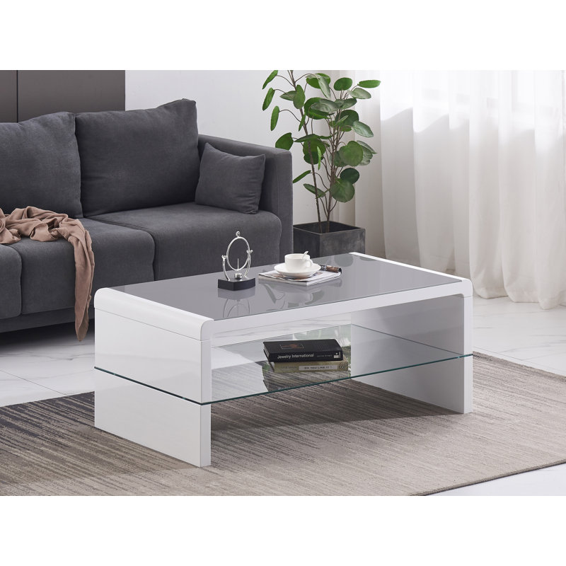 Doutzen Sled Coffee Table with Storage