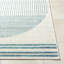 Tapis intérieur / extérieur en polypropylène tissé à la machine Cavari-299877048