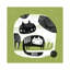 «Cuddle Cats» par Terry Runyan - impression-52991950-52991951-52991954