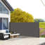 Dakota Fields 400cm W Polyester Cover Retractable Freestanding Awning-392274598-345034677
