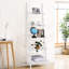 189 cm H x 56 cm W Ladder Bookcase
