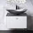 Rosa 23.6'' Single Bathroom Vanity with Porcelain Top
