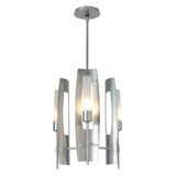 Passage 3-Light Pendant - Ink - Frosted Glass