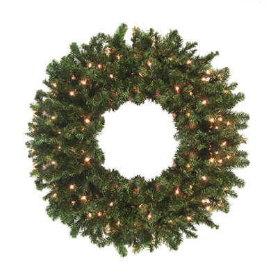Guirlande de Noël artificielle pré-éclairée pré-éclairée 10 pi