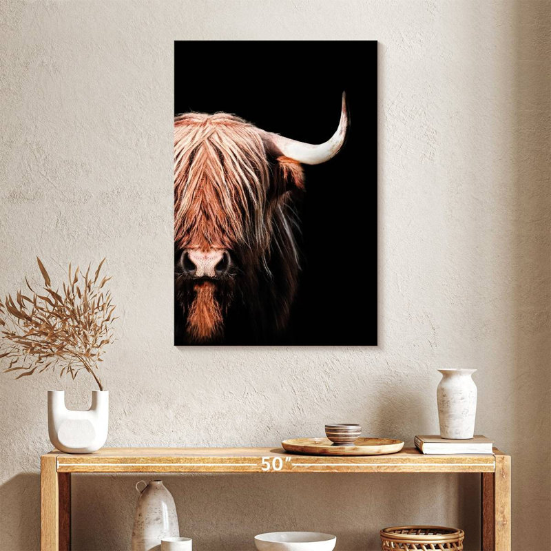 Brampt Dark Highlander I, 36" H x 24" W