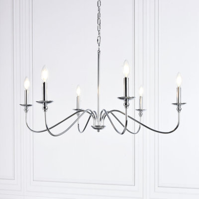 Ableton Iron 6-Light Chandelier