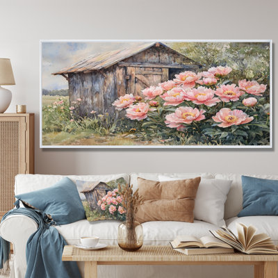 Doyl pivoines par le poulailler V - pivoines, art mural