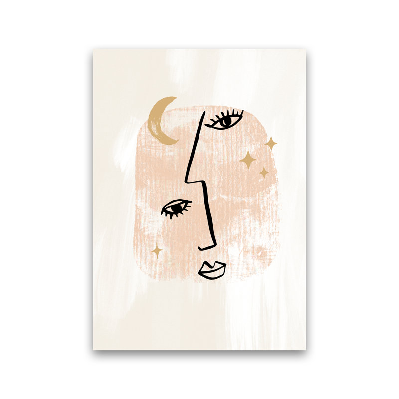 Picasso Minimal Profiles - Print, No Frame, 59.4cm H x 42cm W x 1cm D