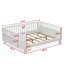 Lit plateforme en bois avec rails-111912651-111912650