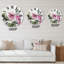 Vintage lotus roses dans l'étang I - horloge murale traditionnelle-60281856