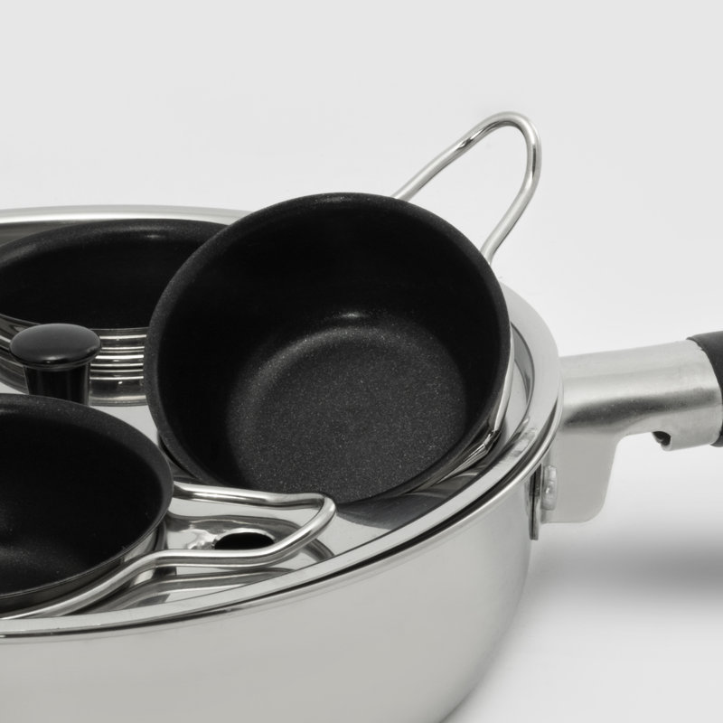 Braconnier 4 œufs antiadhésif Cook Pro